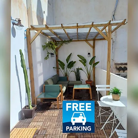 Historic Center Private Terrace Appartement